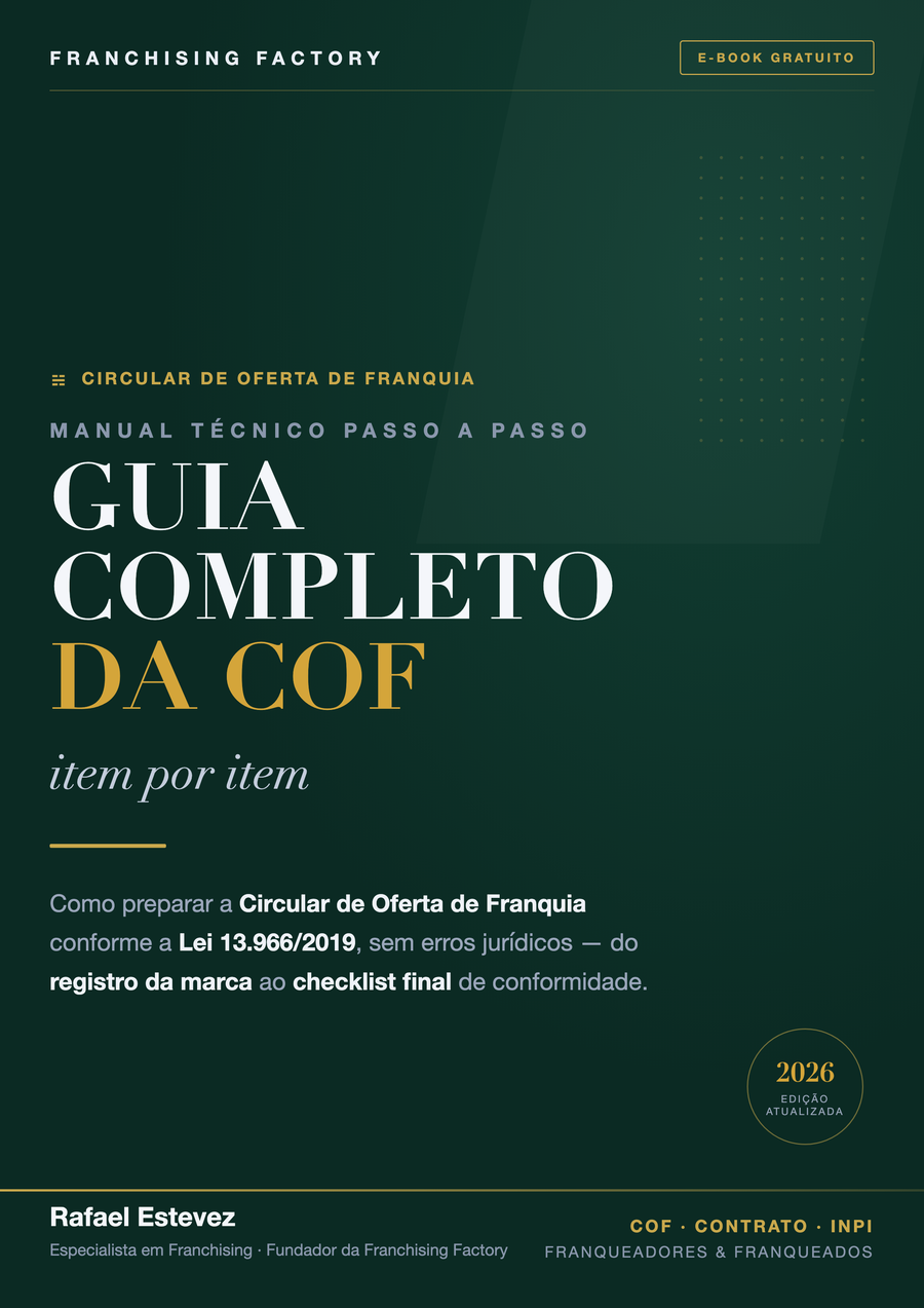 Capa do e-book gratuito Guia Completo da COF - Circular de Oferta de Franquia